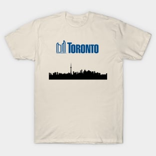 Toronto city skyline t-shirt sightline png transparent T-Shirt